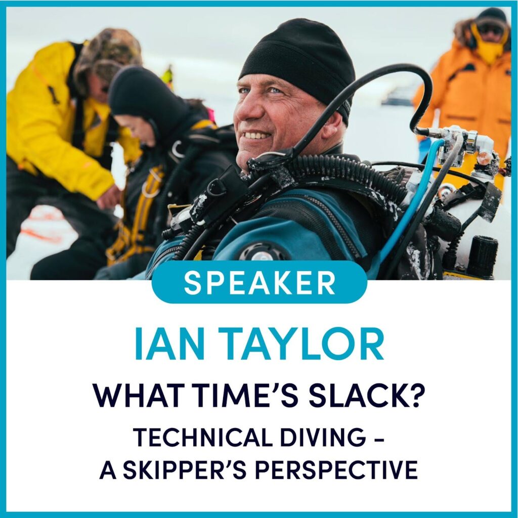Guz.tech 2023 - What time's slack.  Technical diving a skipper's perspective by Ian Taylor